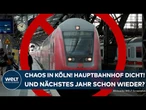 KÖLN: Hauptbahnhof vorübergehend dicht gemacht! Dabei bleibt es aber nicht!