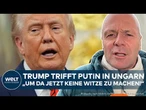 UKRAINE-KRIEG: Geht Plan von Trump auf? Drohung mit Tomahawks führt zu Treffen mit Putin in Ungarn