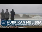 HURRIKAN MELISSA: Jamaika im Ausnahmezustand – Windgeschwindigkeiten bis zu 280 km/h erwartet!
