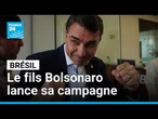 Brésil : Flávio Bolsonaro lance sa campagne face à Lula • FRANCE 24