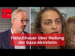 Die wundersame Heilung der Gaza-Aktivistin
