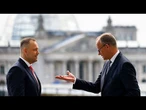 Le président polonais Karol Nawrocki à Berlin : tensions autour des réparations de guerre