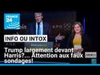 Trump largement en tête ? Attention à ces faux sondages issus de sites de paris en ligne !