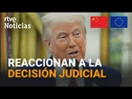 GUERRA COMERCIAL: CHINA y la UE reciben con CAUTELA el anuncio del BLOQUEO de ARANCELES de TRUMP