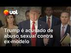 Trump é acusado por ex-modelo de assédio em meio a eleições dos EUA, caso é ligado a Epstein