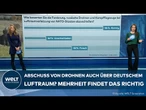 DROHNENGEFAHR: Abschuss von Flugobjekten auch über Nato-Gebiet? Mehrheit der Deutschen ist dafür!