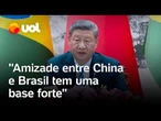 Xi Jinping, ao lado de Lula, alfineta Trump e os EUA: 'Ninguém ganha com guerras tarifárias'