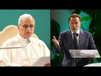 Papa e Schwarzenegger pedem pressão sobre governos para deter mudanças climáticas | AFP