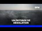 Incendie en Gironde: les images des dégâts vus du ciel sont impressionnantes