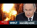 PUTINS KRIEG: Weitere Vergeltung! Massive Angriffe! Russland nimmt Charkiw ins Visier I WELT LIVE