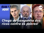Reinaldo: É mentira essa história de campanha oficial contra ricos; é chororô para não pagar imposto
