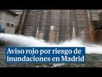 Aviso rojo por riesgo de inundaciones en siete puntos de varios ríos en la Comunidad de Madrid