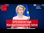 Von-der-Leyen-Flieger muss wegen russischem GPS-Störer komplett ohne Navigation landen