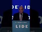 Moraes: Só um Judiciário independente é respeitado; juiz que cede à pressão deve mudar de profissão