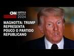 Magnotta: Trump representa pouco o Partido Republicano | CNN 360°