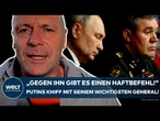UKRAINE-KRIEG: "Gegen ihn gibt es einen Haftbefehl!" Putins Kniff mit seinem wichtigsten General!