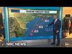 Francine expected to intensify to Category 2 hurricane as it approaches Gulf Coast