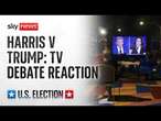 Trump V Harris - Reaction to the US Election Debate