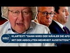 DEUTSCHLAND: Polit-Profi wird deutlich! "Es passt alles nicht mehr zusammen!"