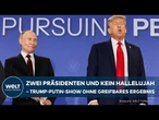 USA UND RUSSLAND: Putin platzt vor Stolz – Trump spricht von sehr produktivem Treffen in Alaska