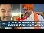 MARKUS SÖDER: Bayerischer Food-Influencer feiert Comeback mit Leberkässemmel! Söder isst wieder