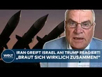 IRAN: Donnerschlag! Trump macht Ansage zum Krieg in Nahost! Israel und Mullahs feuern Raketen ab