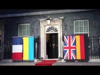 Spunta 'Larry The Cat' il gatto di Downing Street al vertice tra Zelensky, Merz, Starmer e Macron