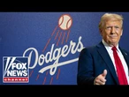 WATCH LIVE: President Trump hosts World Series champion LA Dodgers at White House