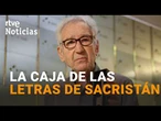 JOSÉ SACRISTÁN ENTREGA su SOMBRERO "MÁGICO" a la CAJA de las LETRAS | RTVE Noticias