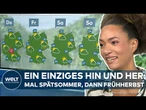 WETTER IN DEUTSCHLAND: Zwischen Spätsommer und Frühherbst! Hier scheinen die letzten Sonnenstrahlen!