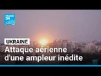 Guerre en Ukraine : attaque aérienne d'une ampleur inédite sur Kiev • FRANCE 24