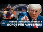 TRUMP FEIERT ANDERS: Kampfjets und Käfigkämpfe zum 80. Geburtstag!