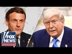 ‘THEY’RE FINE’: Trump quells controversy over French president’s wife
