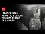 Criminosos armados fazem arrastão em condomínio de SP | CNN PRIME TIME