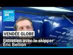 Vendée Globe : entretien avec le skipper Éric Bellion, au large du Brésil • FRANCE 24