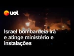 Israel ataca o Irã: bombardeio israelense atinge Ministério da Defesa e instalações de combustível