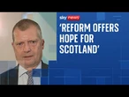 Reform UK offers 'hope for Scotland' says defector Graham Simpson