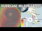 LIVE: ‘Hurricane Milton still a Category 5, outer bands beginning to impact Florida