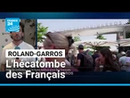 Roland-Garros : une hécatombe niveau français, les favoris se positionnent • FRANCE 24