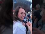 Hilarious moment man mistakes woman for his wife at a concert