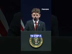 Boy who said NO to gender book stands with Trump #shorts #foxnews #news #us