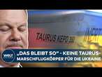 UKRAINE KRIEG: Olaf Scholz blockiert! Keine Taurus-Marschflugkörper für die Ukraine - NATO uneins