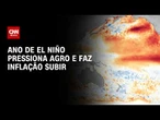 El Niño: fenômeno pressiona o agronegócio e faz inflação subir no Brasil | CNN AGRO NEWS