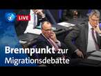 ARD-Brennpunkt zum Migrationsgesetz und zur Brandmauer-Debatte