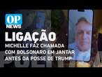 Michelle faz chamada com Bolsonaro em jantar antes da posse de Trump l O POVO NEWS