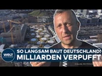 BAUSTELLE DEUTSCHLAND: Dreck, Milliarden, kein Ende! Diese Baustellen machen Bürger wahnsinnig!