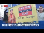 Sheffield Wednesday fans stage protest against club's owner