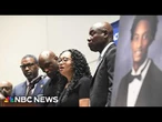 Attorney Ben Crump presents Nolan Wells’ independent autopsy results