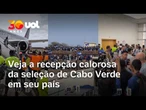 Copa do Mundo: Cabo Verde é recebido com festa após jogo épico contra Argentina