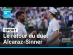 Sport : Alcaraz défendra sa couronne à Wimbeldon face à Sinner • FRANCE 24